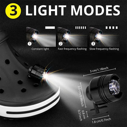 Headlights for Crocs or shoes