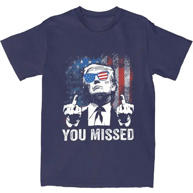 Funny Trump "You Missed" T-shirt | Trump 2024