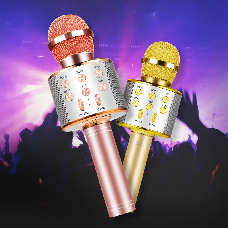 Bluetooth Karaoke Wireless Microphone