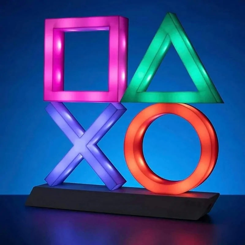 PlayStation Voice-Controlled Game Icon Light: Acrylic Atmosphere Neon