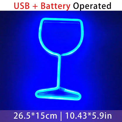 USB Powered Neon Sign Light