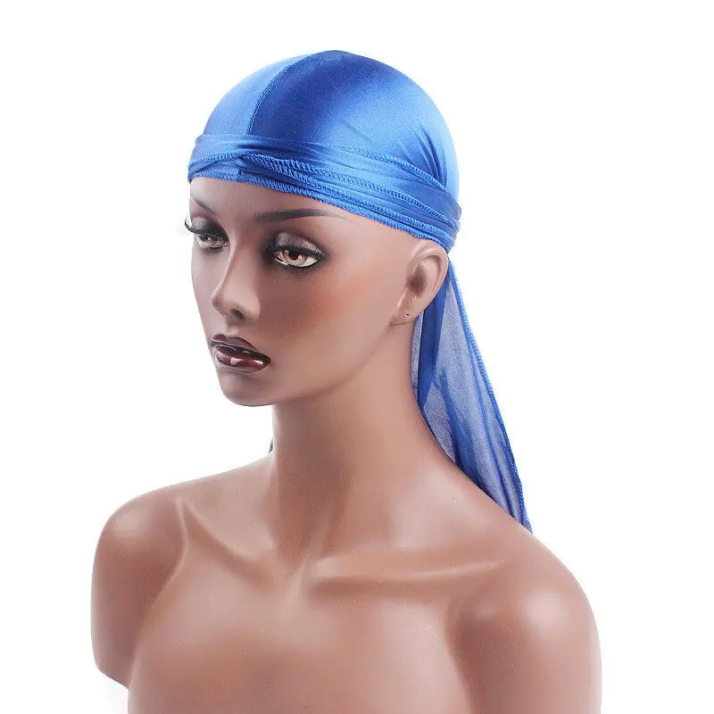 Colorful Silk Waves Durag Headwrap